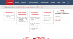 Desktop Screenshot of bhpkrakow.com.pl